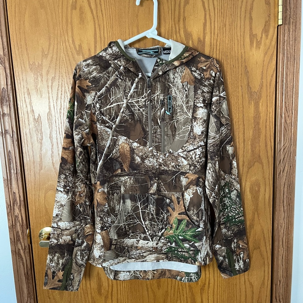 DSGRealtree Camo Pullover Hoodie - Brown/Green